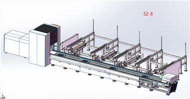 Modelos de estante de alimentación más nuevos de Acme-1 S2-8 （Modelo de estante de alimentación EA de 8 m)